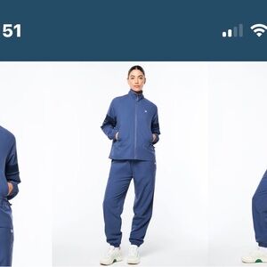 Sergio Tacchini Blue Track Suit with Logo Brand New With Tags Size Medium